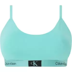 Image of Calvin Klein Unlined Bralette (Ff) - Blue
