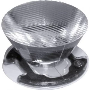 Image of LED optics Water clear Rippled Transparent 10 44 No. of LE
