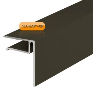 Image of Alukap-XR 16mm End Stop Bar 3m Brown