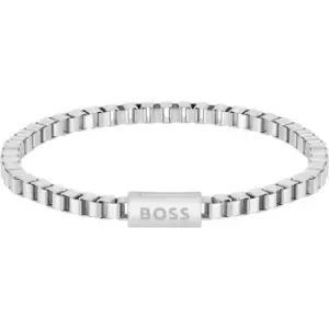 Image of Mens Boss Stainless Steel Chain Chain
