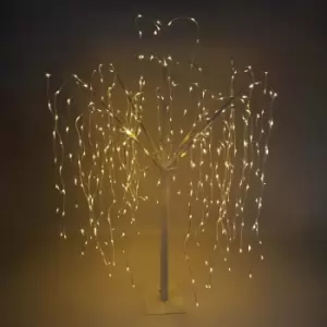 Image of Monster Shop Weeping Willow Tree - 180cm White/400 Warm White LED