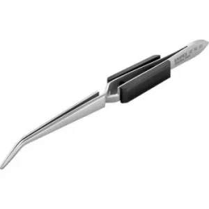 Image of Knipex 92 95 90 Soldering tweezers Pointed, slim, curved (45°) 160 mm
