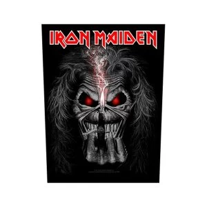Image of Iron Maiden - Eddie Candle Finger Back Patch