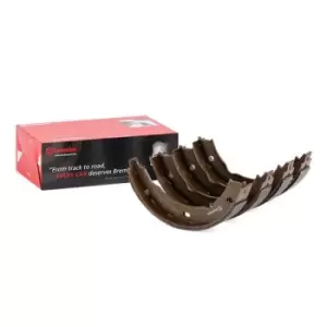 Image of BREMBO Handbrake Shoes PEUGEOT,LOTUS S 61 540 A132J6046F,4241J2,4241J7 Parking Brake Pads,Handbrake Pads,Brake Shoe Set, parking brake 4241K4,4241K9