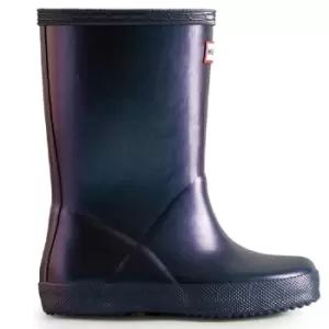 Image of Hunter Girls First Nebula Slip On Two Tone Wellington Boots UK Size 13 (EU 32)