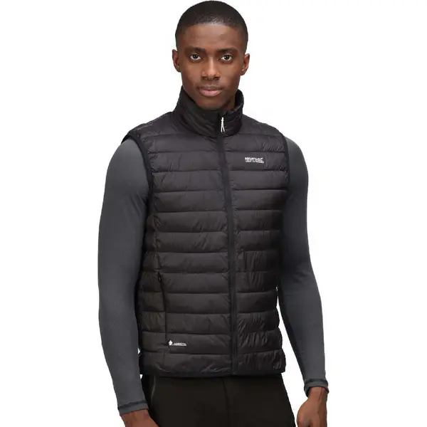 Image of Regatta Mens Hillpack Insulated Padded Bodywarmer Gilet XL - Chest 43-44' (109-112cm) Black RMB112-800-XL