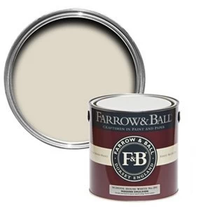 Image of Farrow & Ball Modern School house white No. 291 Matt Emulsion Paint 2.5L