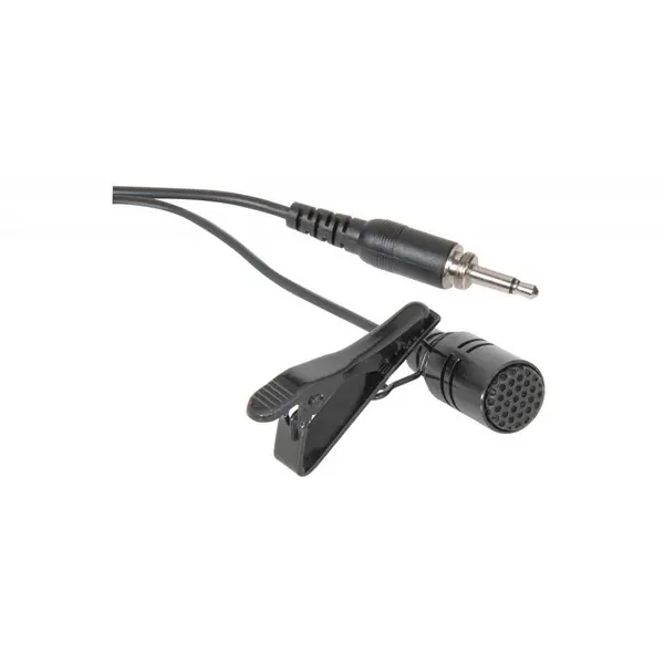 Image of Chord Chord LM-35 Cardioid Clip Lavalier Microphone - Black LM-35
