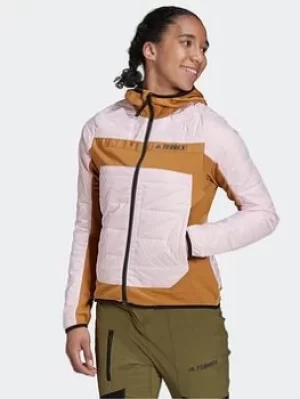 Image of adidas Terrex Multi Primegreen Hybrid Insulated Jacket, Black Size M Women