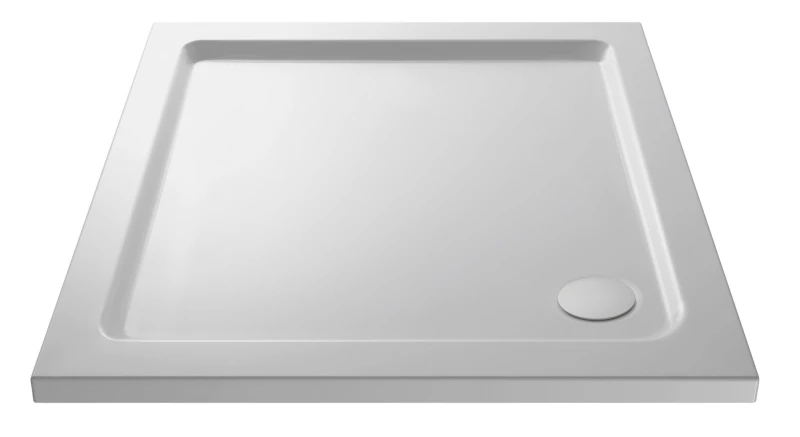 Image of Balterley Premium Square Shower Tray - 900mm - White White