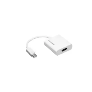 Image of Kramer Electronics ADC-MDP/HF/UHD video cable adapter Mini DisplayPort HDMI Type A (Standard) White