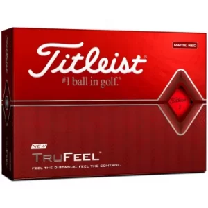 Image of Titleist TruFeel Golf Balls Pack Of 12