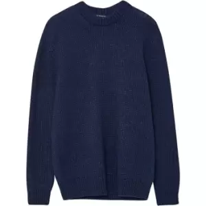 Image of French Connection Chunky Indigo Sweater - Blue