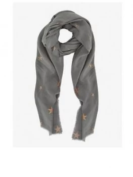 Image of Mint Velvet Star Foil Print Scarf