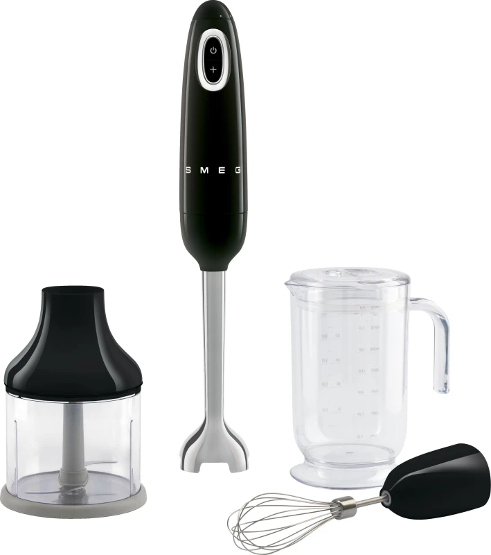 Image of Smeg 50's Retro HBF03BLUK Hand Blender - Black