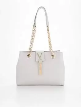Image of Valentino Bags Divina Tote Bag, Light Grey, Women