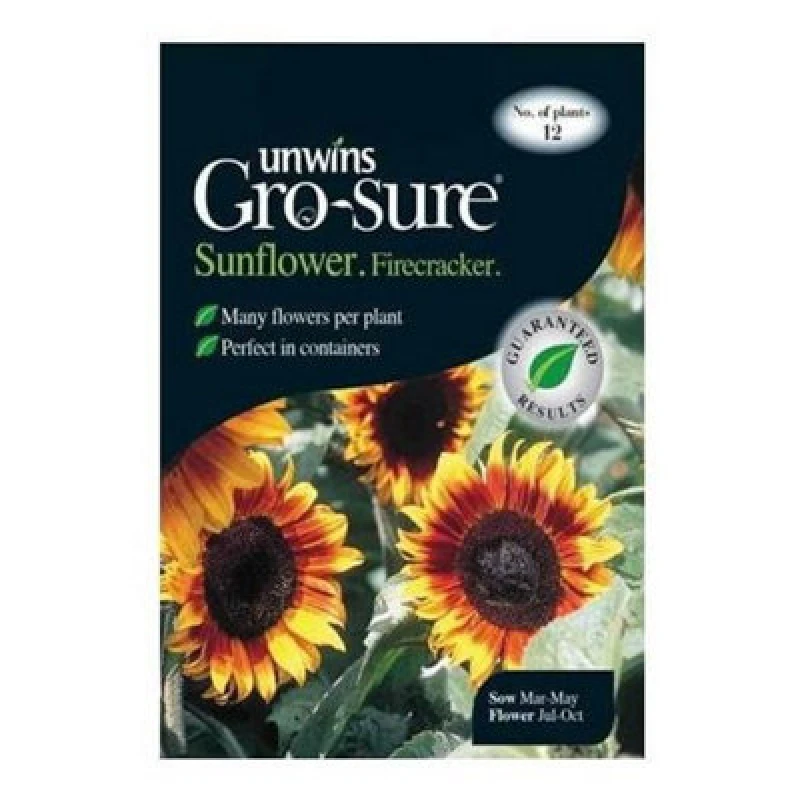 Image of Unwins Sunflower Firecracker F1