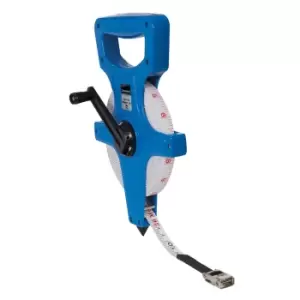 Image of Silverline Open Reel Surveyors Tape 30m / 100ft x 13mm MT45