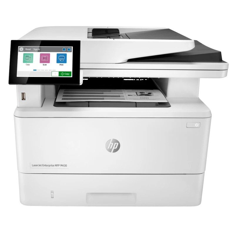 Image of HP LaserJet Enterprise M430f Multifunction Black and white Printer. Et