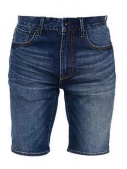 Image of Superdry 02 Tyler Slim Short, Blue Size M Men