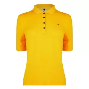 Image of Tommy Hilfiger Tommy Ess Regular Polo Shirt - Yellow