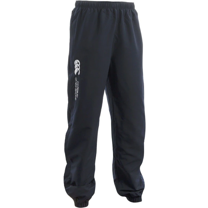 Image of Canterbury Canterbury Men Open Hem Tracksuit Bottoms in Navy Size: X-Small Navy XS Male 5059699422513