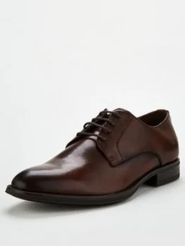 Image of Office Marker Lace Up Gibson Shoe - Brown