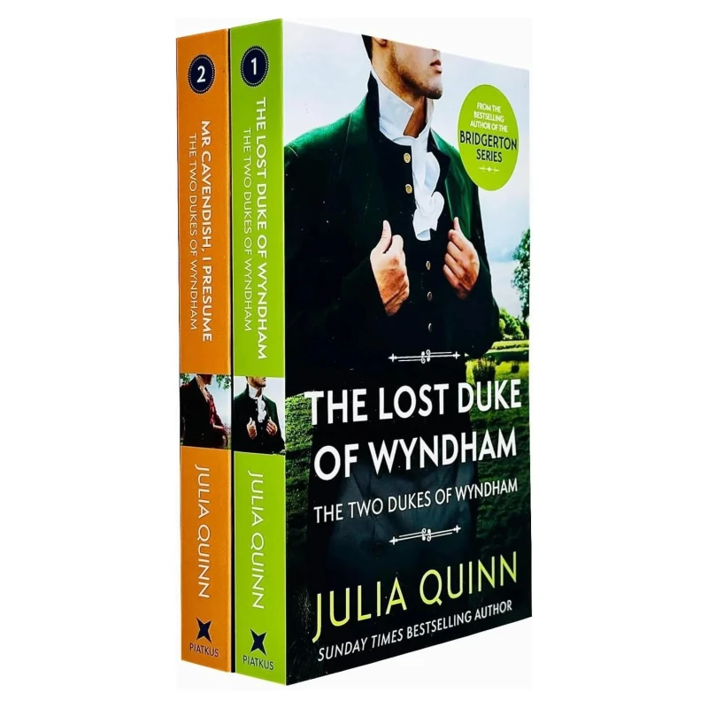 Image of Two Dukes Of Wyndham by Julia Quinn 2 Books Collection Set - Fiction - Paperback Julia Quinn Books
