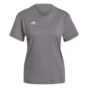 Image of adidas ENT22 T Shirt Womens - Grey
