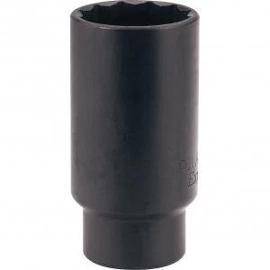 Image of Draper Expert 1/2" Drive Bi Hexagon Impact Hub Nut Socket Metric 1/2" 30mm