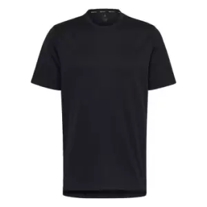 Image of adidas Workout Front Rack Impact Print T-Shirt Mens - Black