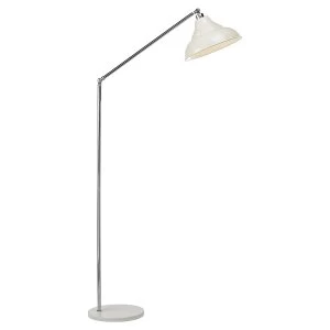 Image of Village At Home Vintage Floor Lamp - Cream