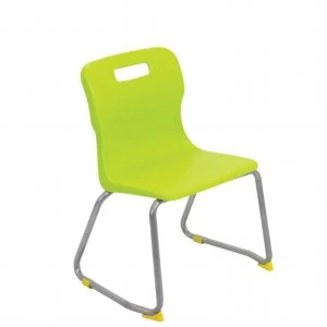Image of TC Office Titan Skid Base Chair Size 3, Lime