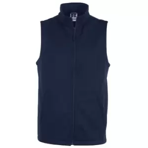 Image of Russell Mens Smart Softshell Gilet Jacket (3XL) (French Navy)