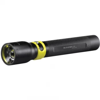Image of LED Lenser i17R Industrial Rechargeable LED Torch Black & Yellow