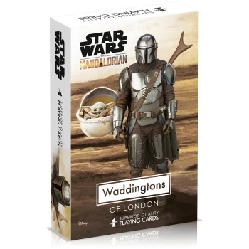 Image of Waddingtons Number 1 Playing Cards - Star Wars: The Mandalorian Edition