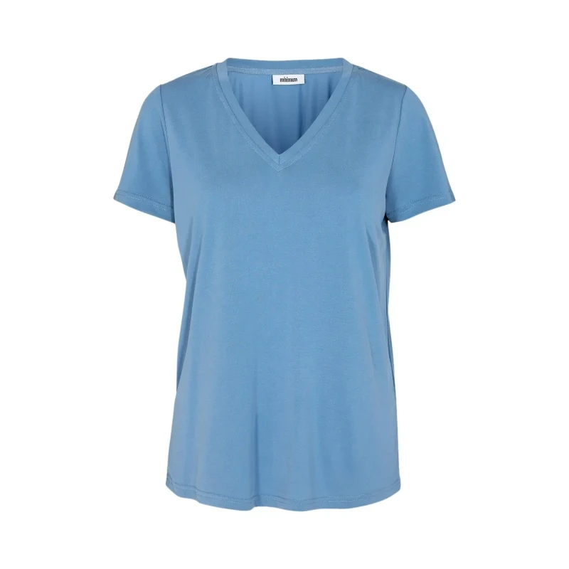 Image of Minimum Womens T-Shirt Minimum Rynih 0281 Bleu Female XS