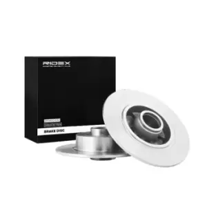 Image of RIDEX Brake disc RENAULT 82B0540 432001539R,432001868R,432007595R Brake rotor,Brake discs,Brake rotors