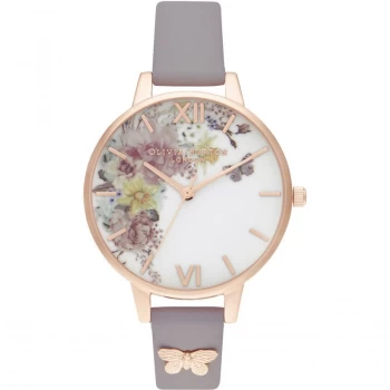 Image of Enchanted Garden Demi Grey Lilac & Rg Watch