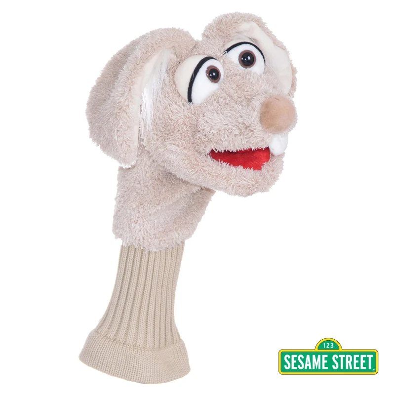 Image of Sesame Street Sesame Street Manfred Living Puppets Golf Headcover in Grey Grey One Size Unisex 4260300831940