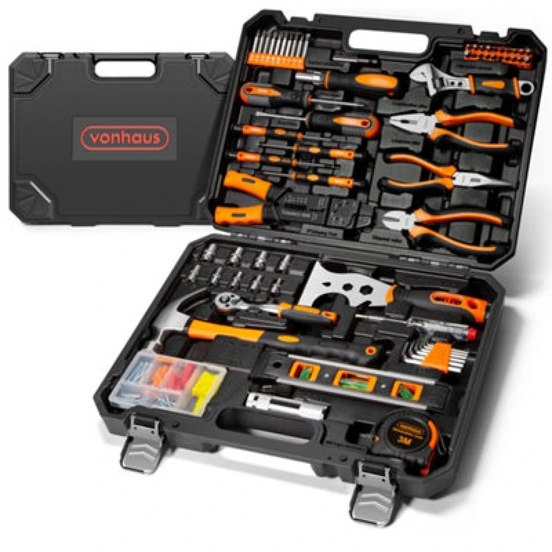 Image of Vonhaus Ultimate 120 Pcs Tool Kit For Beginners