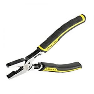 Image of Stanley 6-in-1 Universal Plier FMHT0-75469 Bi-material Forged Alloy Steel Silver, Black, Yellow