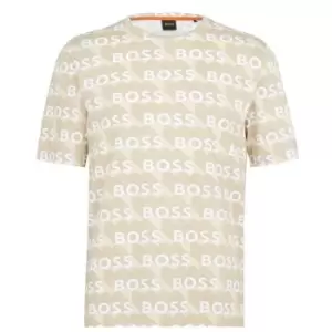 Image of Boss Tall Over T Shirt - White