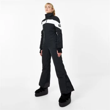 Image of Jack Wills Quilted Ski Suit - Black