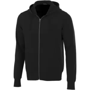 Image of Elevate Mens Cypress Full Zip Hoodie (XXXL) (Solid Black)