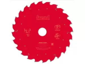 Image of Freud F03FS10061 216mm x 30mm x 24T Cordless Optimised Wood Mitre Saw Blade