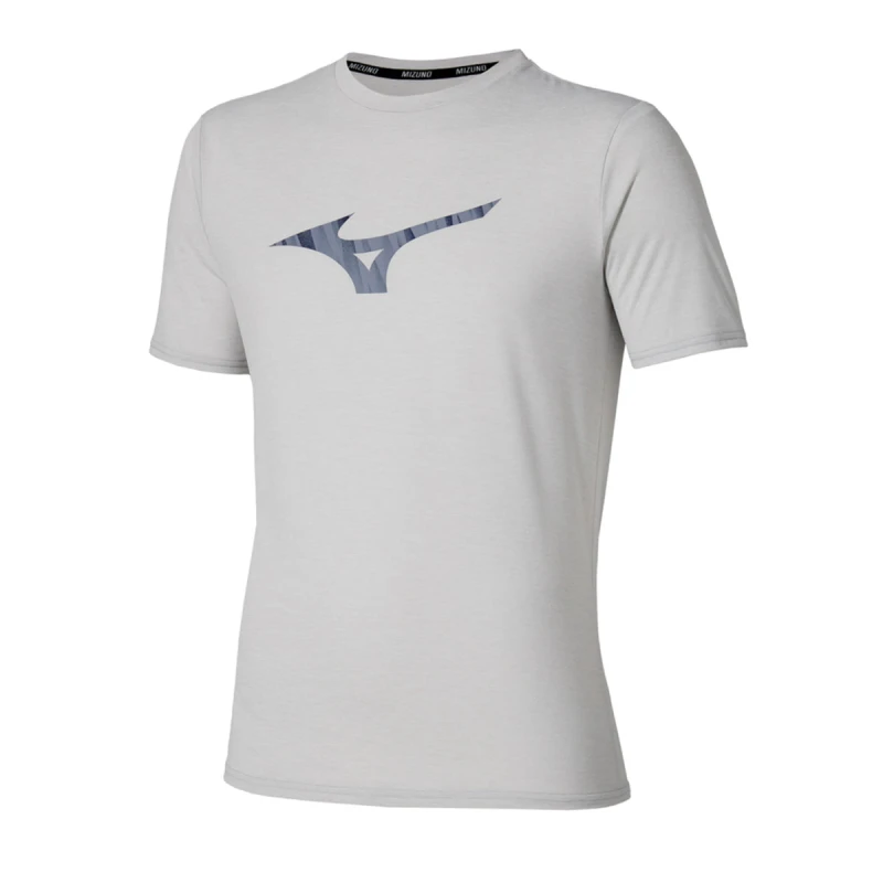 Image of Mizuno Mizuno Core RB Tee Mens Vapor Silver - Silver / S