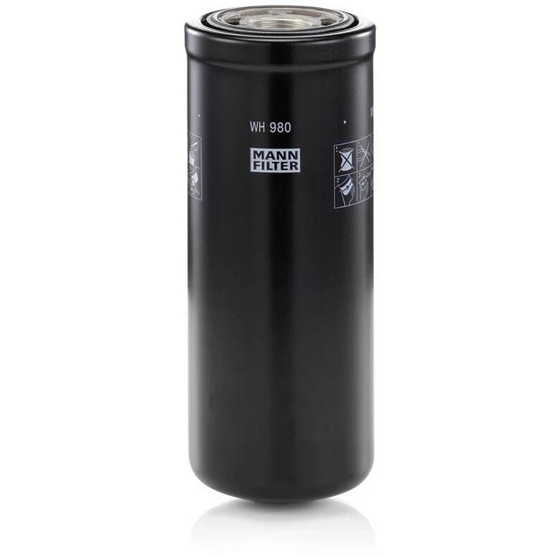 Image of MANN-FILTER WH 980 Filter, operating hydraulics Filter,operating hydraulics (536)
