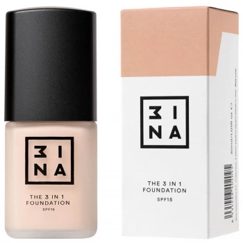 Image of 3INA Makeup 3-In-1 Foundation 30ml (Various Shades) - 202