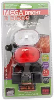 Image of MegaBright Twin LED Cycle Light Set SLS005S SPORT DIRECT